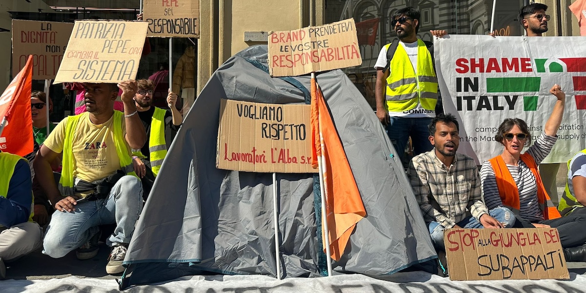 A Prato le aziende di moda stanno iniziando a fare i conti con lo sfruttamento