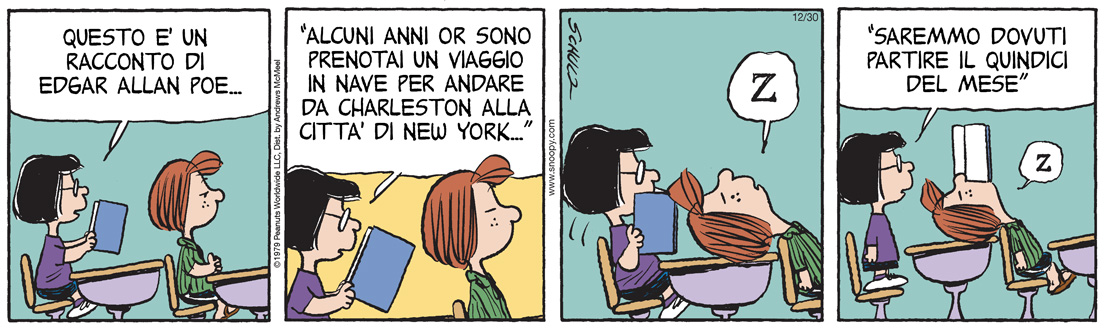 Peanuts 2025 dicembre 30