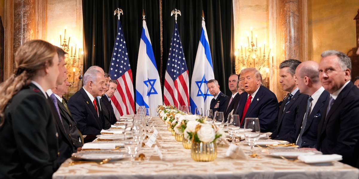 L’atteso incontro fra Trump e Netanyahu è cominciato