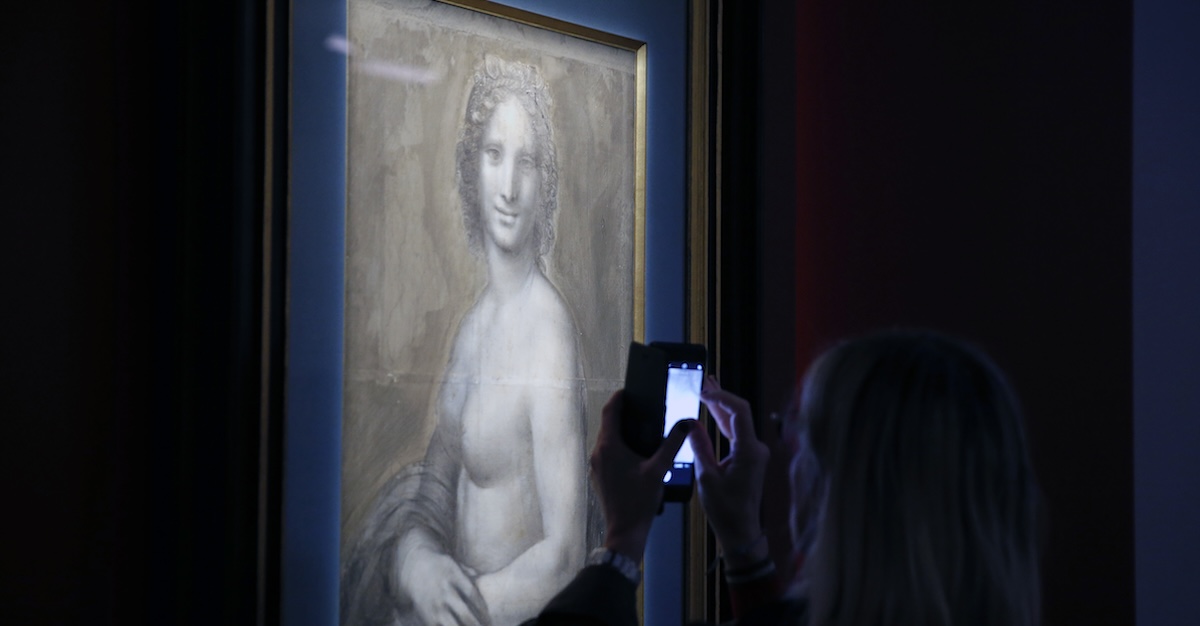 Da decenni si discute di questo disegno della Gioconda nuda
