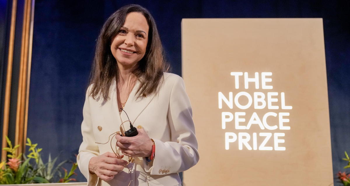 María Corina Machado vuole dare il suo Nobel per la Pace a Trump