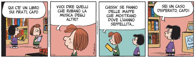 Peanuts 2026 gennaio 14