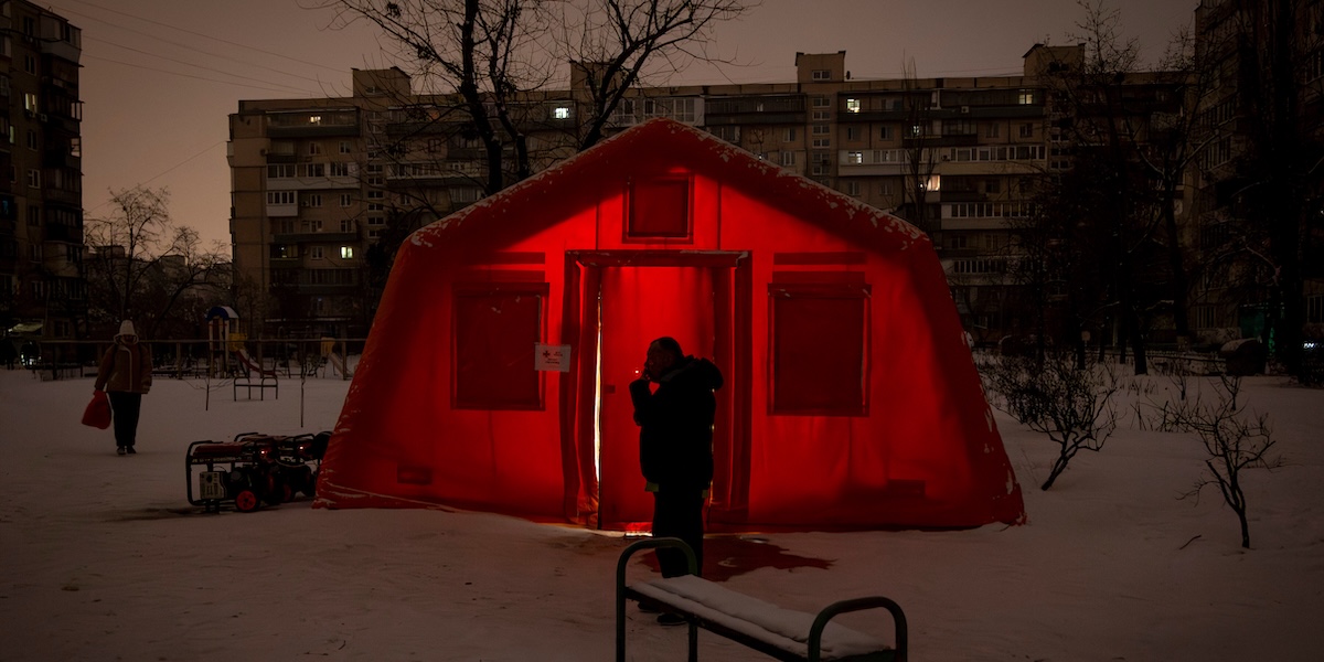 L’Ucraina sta gelando