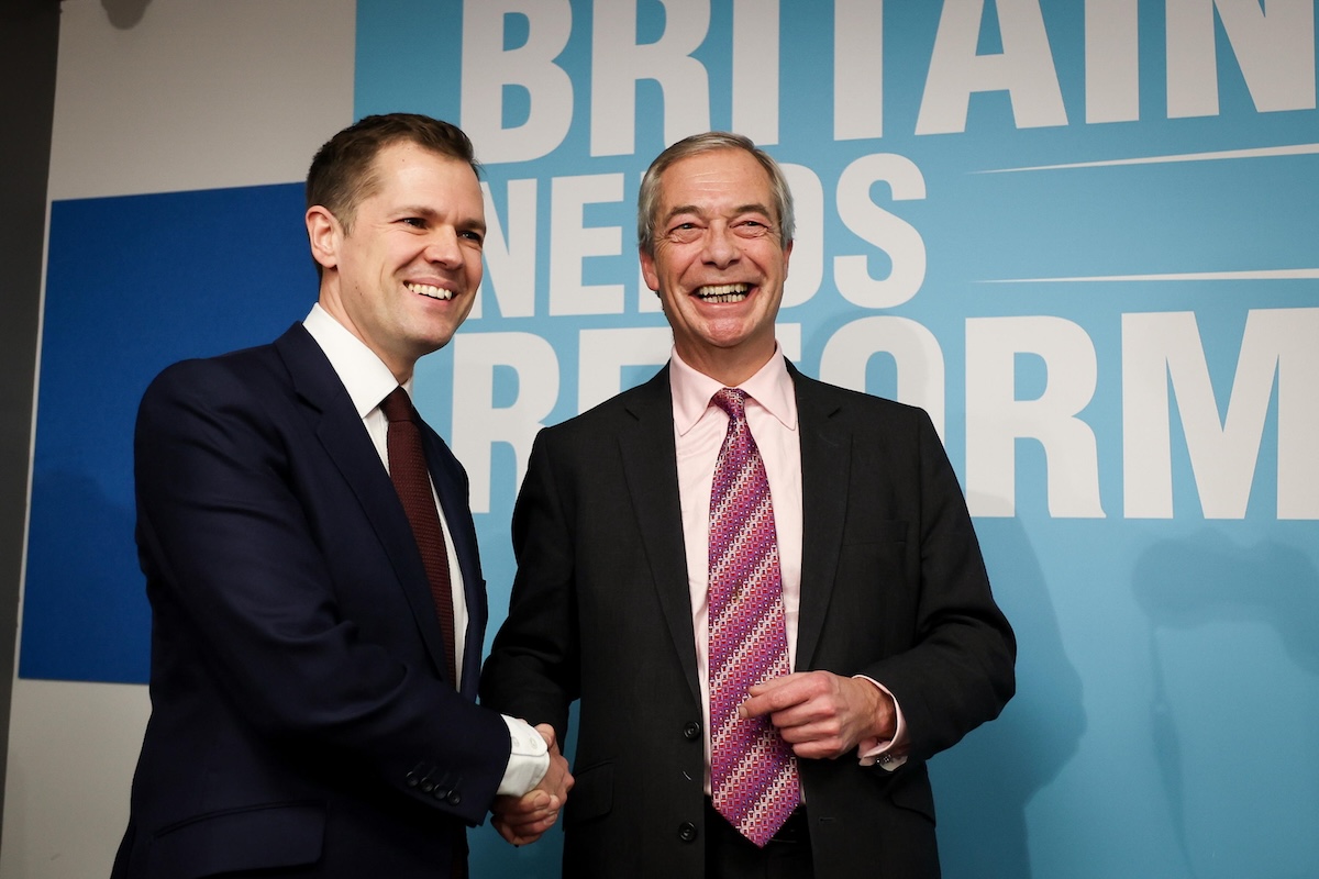 La campagna acquisti di Reform UK tra i Conservatori