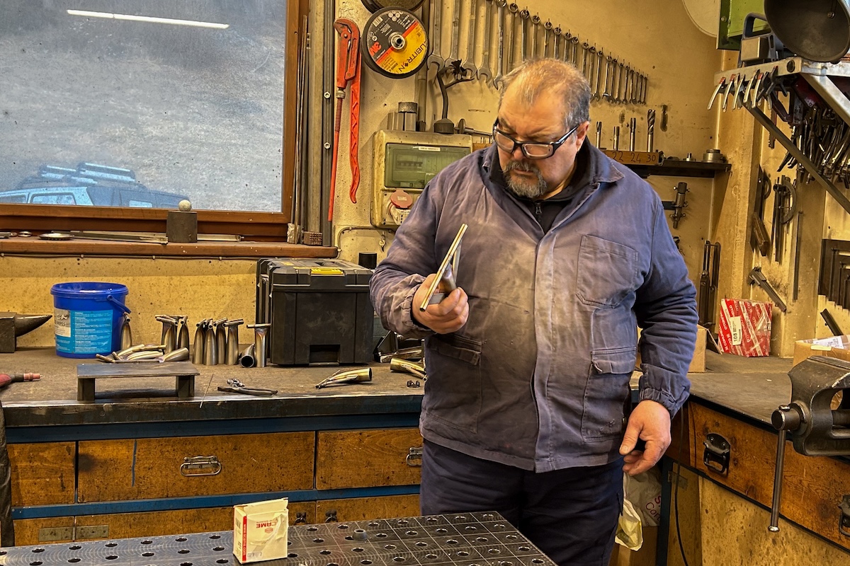 L’ultimo costruttore di bob in Italia