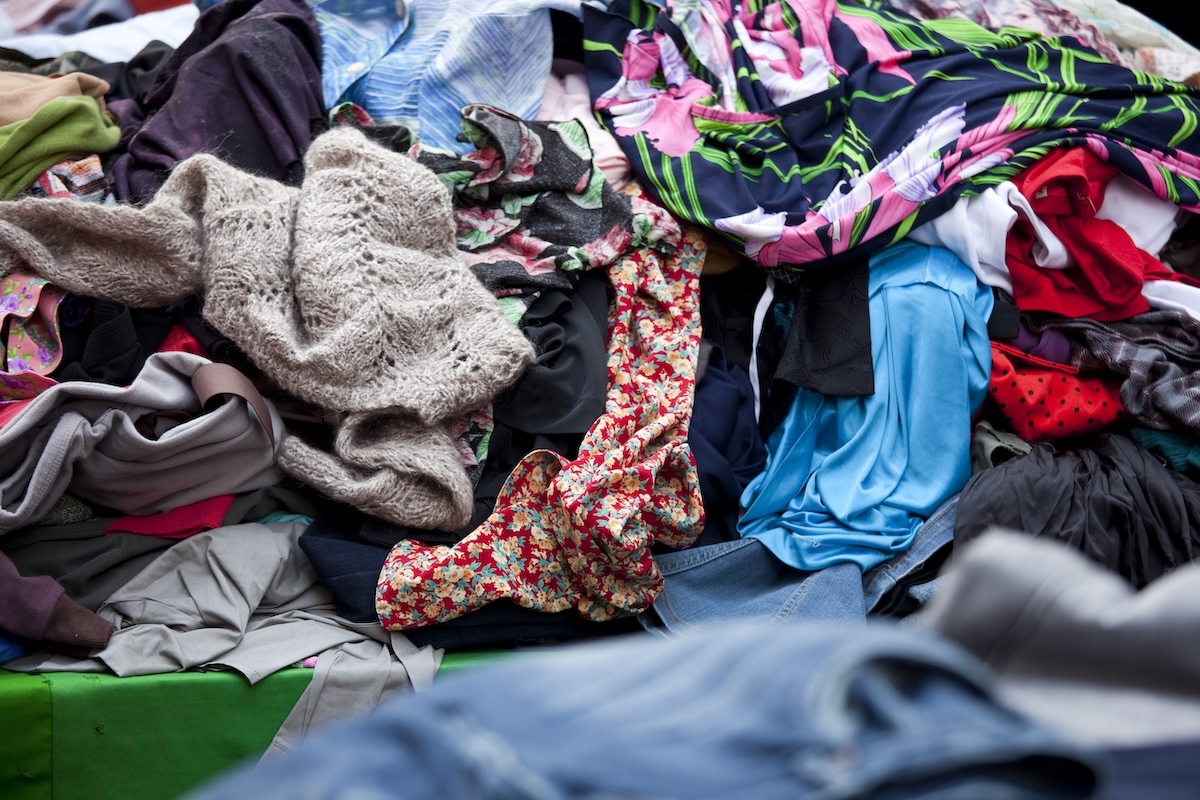 La raccolta degli abiti usati non funziona più