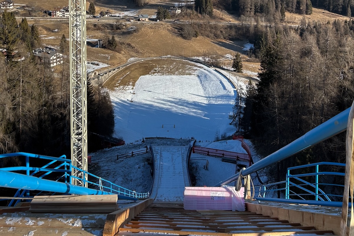 Il trampolino di Cortina non sarà più un trampolino