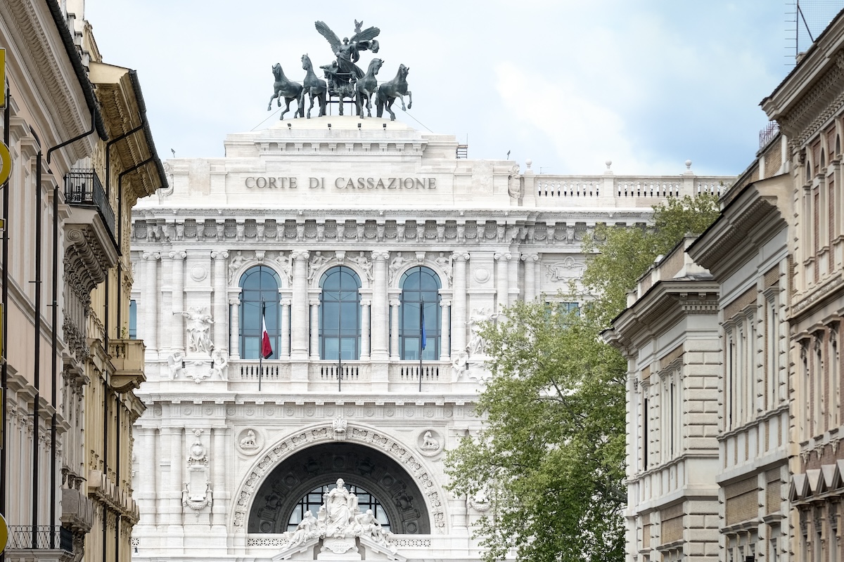 Il palazzo della Corte di Cassazione, a Roma (Mauro Scrobogna / LaPresse)