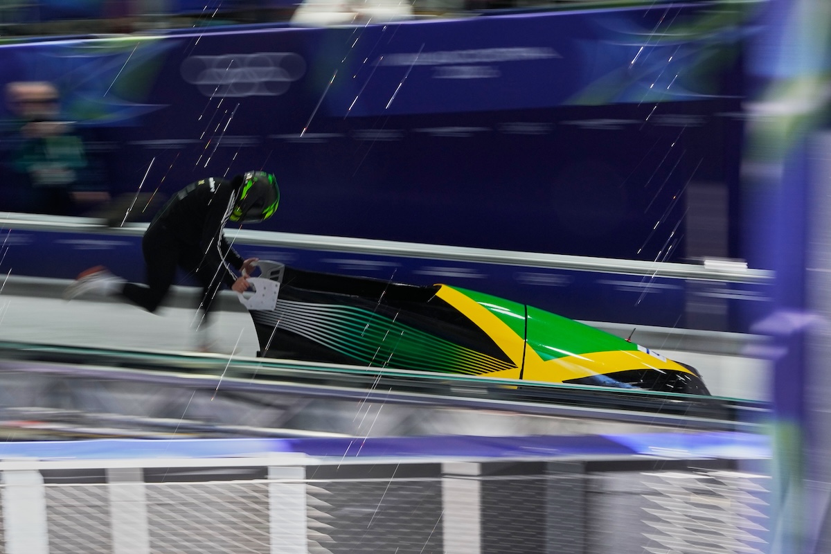 La bobbista giamaicana alle Olimpiadi di Milano Cortina