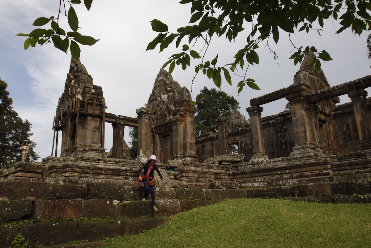 Il tempio di Preah Vihear nel 2011 (AP Photo/Heng Sinith)