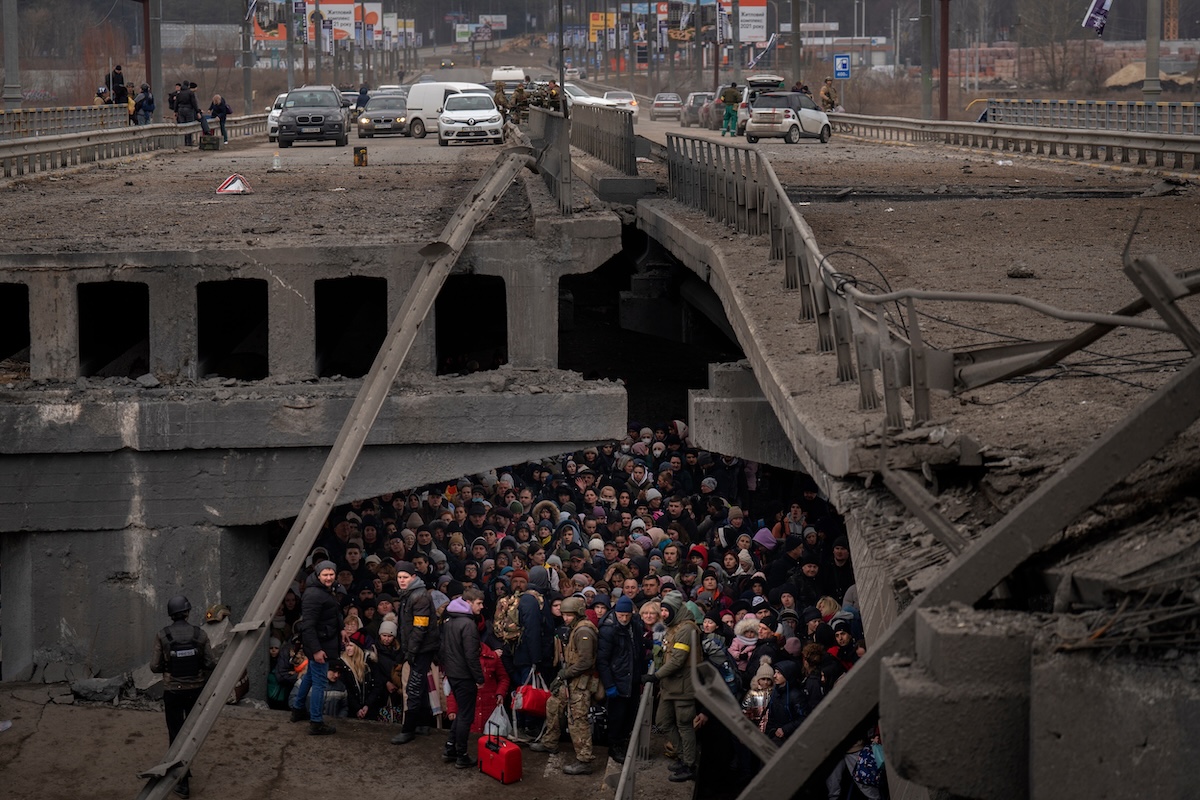 Quattro anni di guerra in Ucraina, con le foto