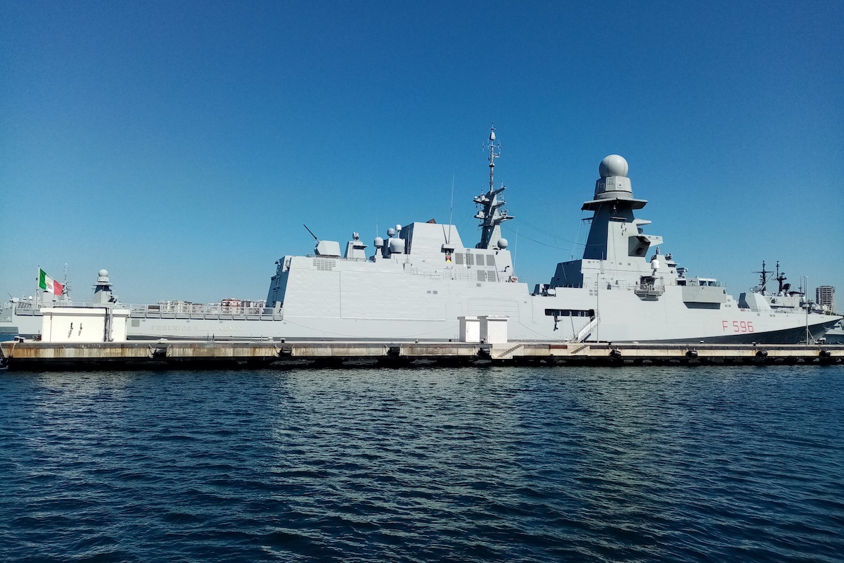 Com’è fatta la fregata italiana Martinengo che è stata mandata a Cipro