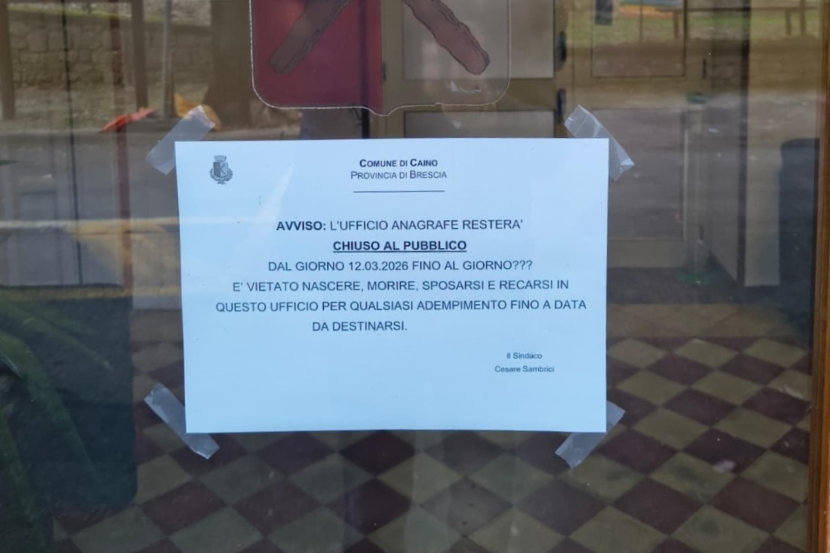 Il paese in cui non si può più nascere, morire o sposarsi