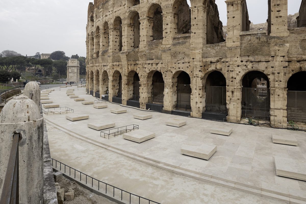 Il Colosseo ora è un po’ più nuovo