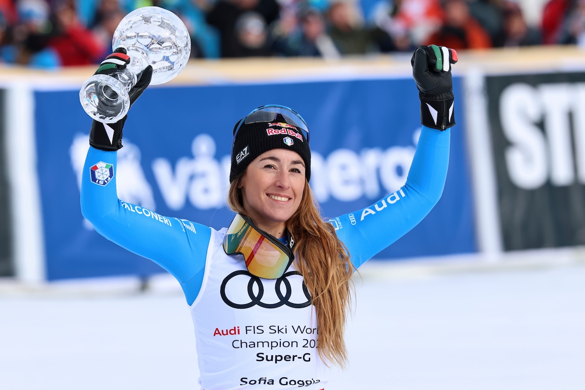 Sofia Goggia ha vinto la Coppa del Mondo di super-G
