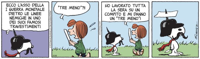 Peanuts 2026 marzo 26