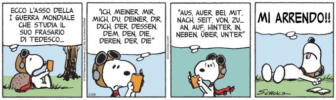 Peanuts 2026 marzo 28