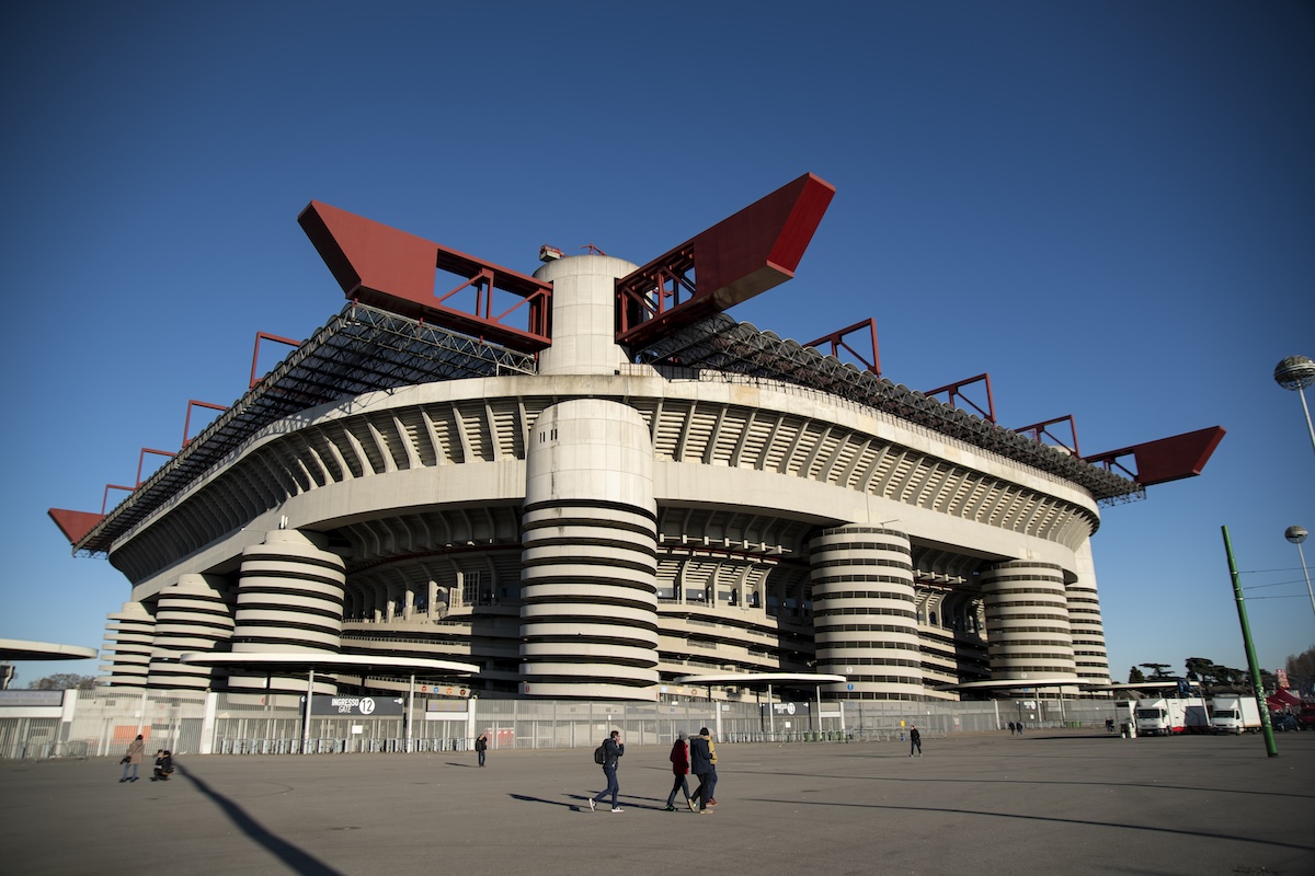 Lo stadio di San Siro
