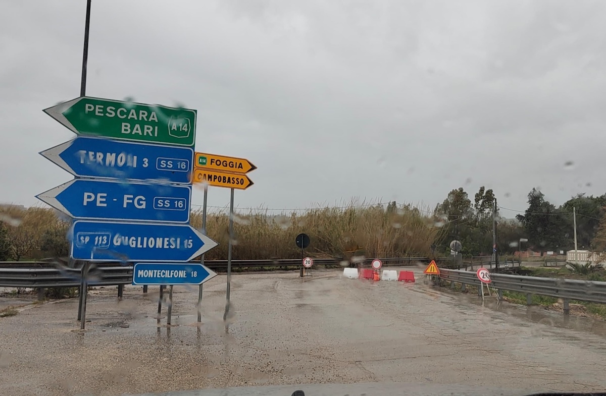 Piogge forti e neve stanno creando disagi nel Centro e Sud Italia