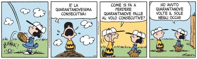 Peanuts 2026 aprile 03