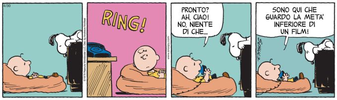 Peanuts 2026 aprile 30