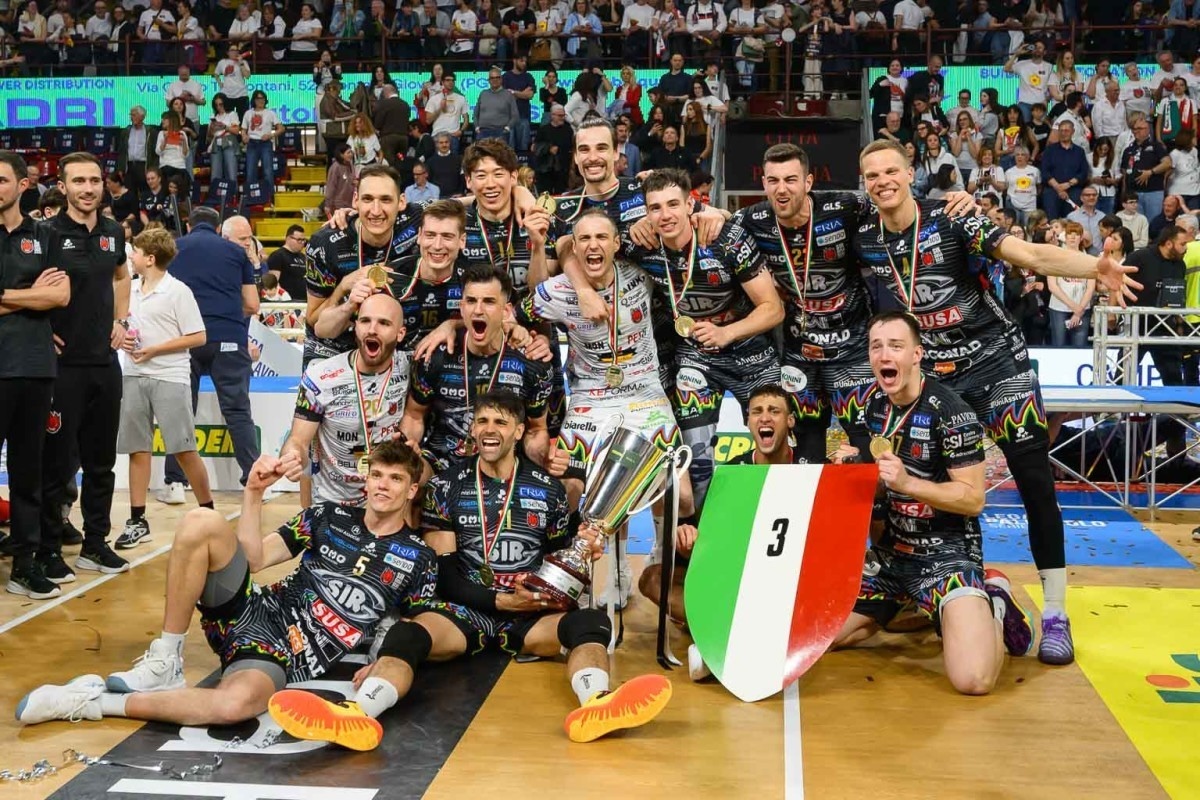Perugia ha vinto lo Scudetto maschile di pallavolo