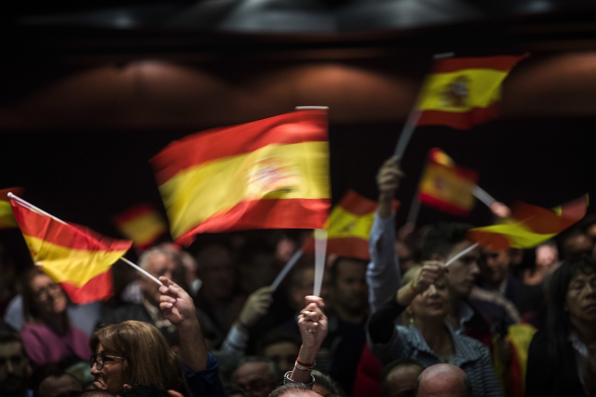 La Spagna si sta spostando a destra
