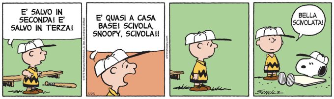 Peanuts 2026 maggio 25