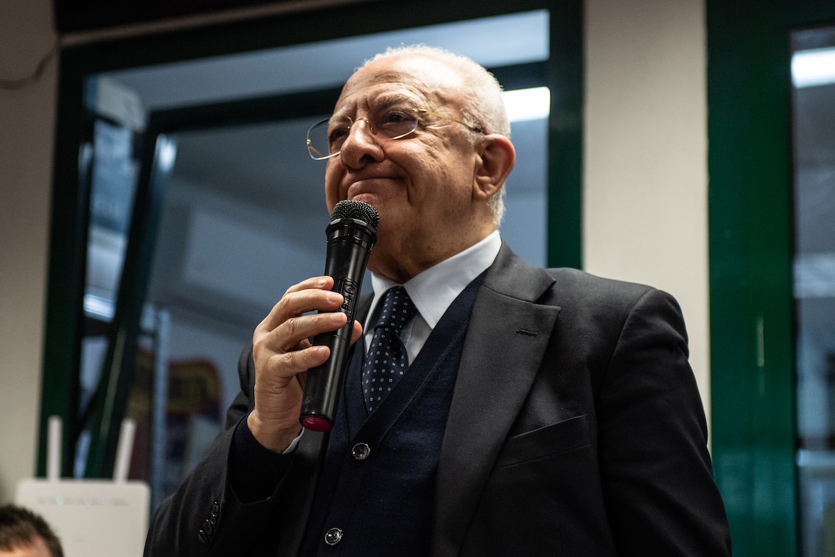 Vincenzo De Luca è di nuovo il nuovo sindaco di Salerno