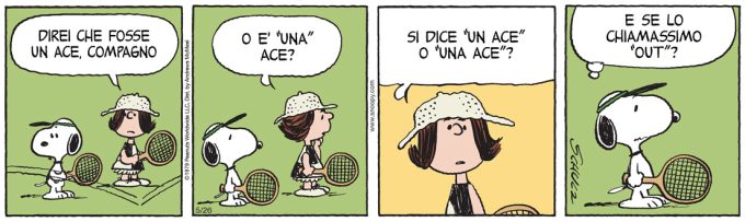Peanuts 2026 maggio 26
