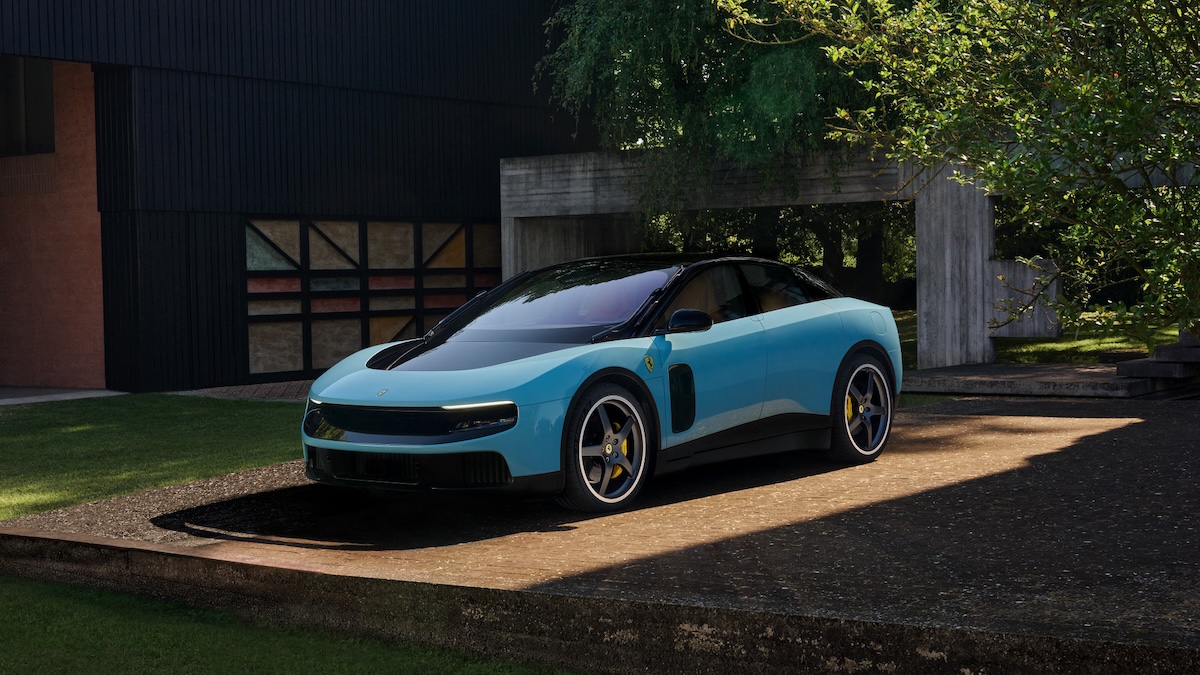 Le prime immagini della prima Ferrari elettrica