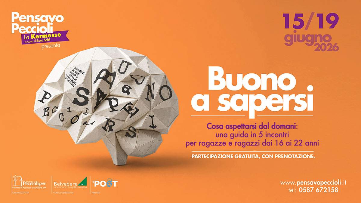Buono a sapersi, a Peccioli a giugno