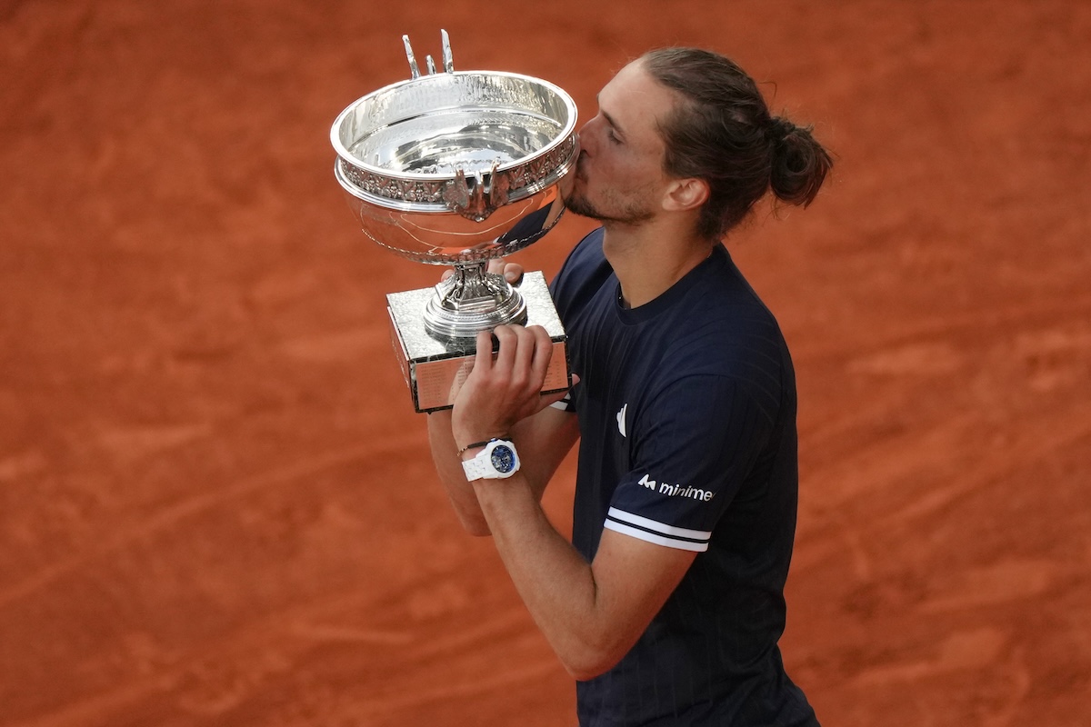 Alexander Zverev ha vinto il Roland Garros