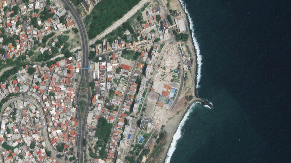 Le foto satellitari della distruzione provocata dal doppio terremoto in Venezuela