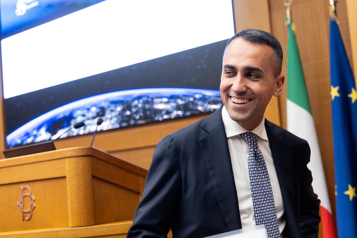Luigi Di Maio alla Camera, a Roma, a maggio (Mauro Scrobogna/LaPresse)