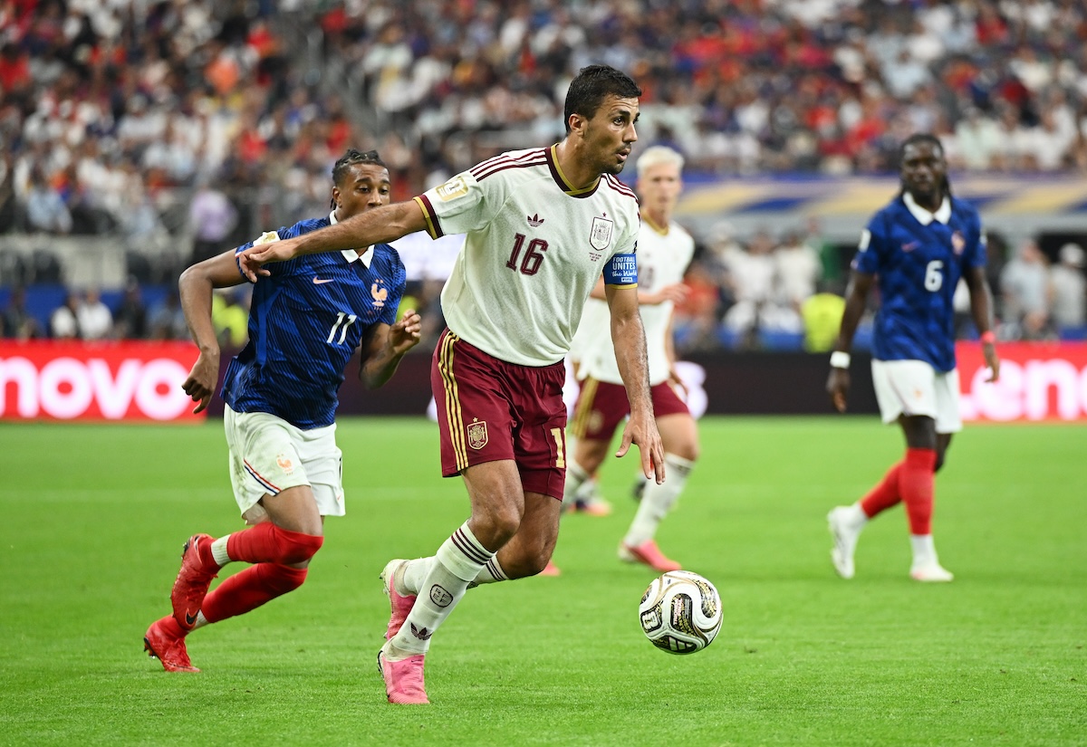 Se guardi Rodri vedi tutta la partita