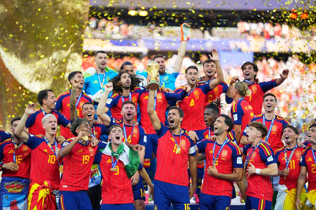 La Spagna ha vinto i Mondiali