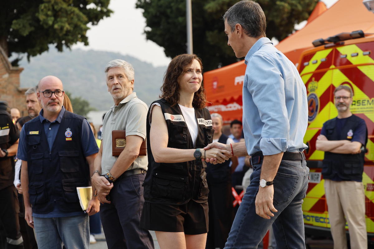 C’è una tregua nella politica spagnola, per via degli incendi