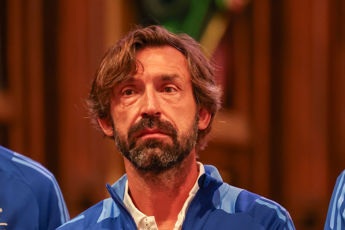 Andrea Pirlo non sarà l’allenatore della Nazionale