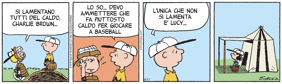 Peanuts 2026 agosto 17