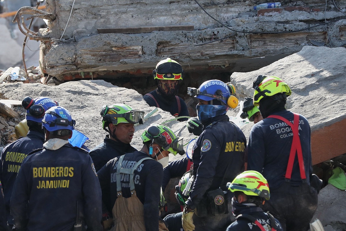 I soccorsi in Colombia vanno a rilento