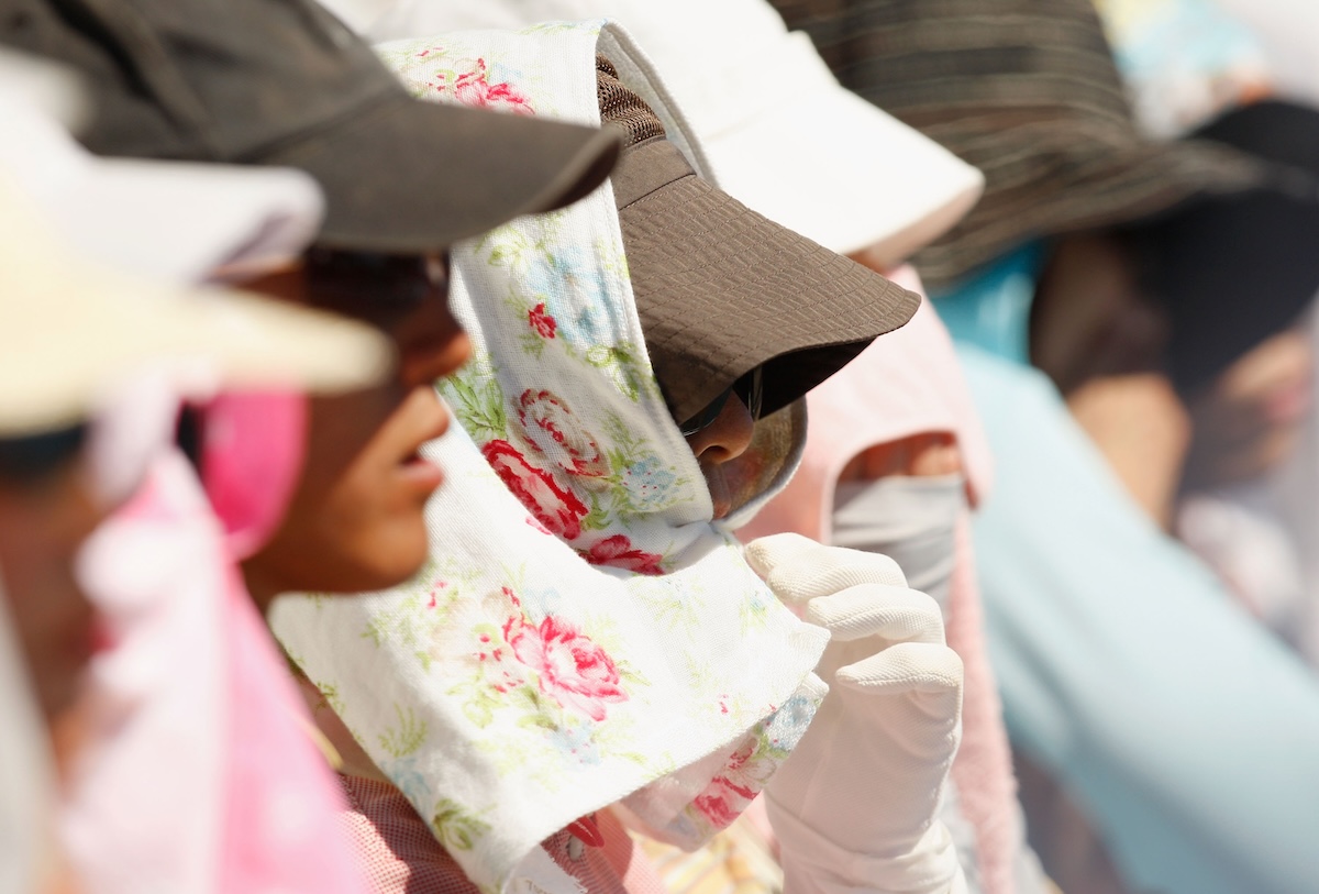 I vestiti per proteggersi dal sole