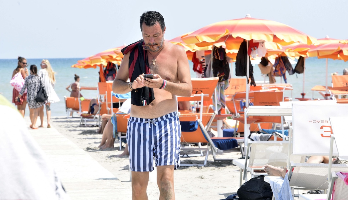 Per Matteo Salvini agosto è un mese terribile