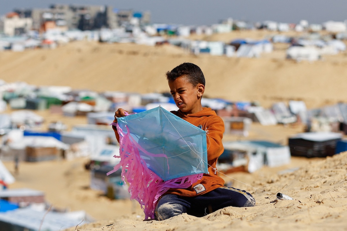 Israele non vuole più aquiloni a Gaza