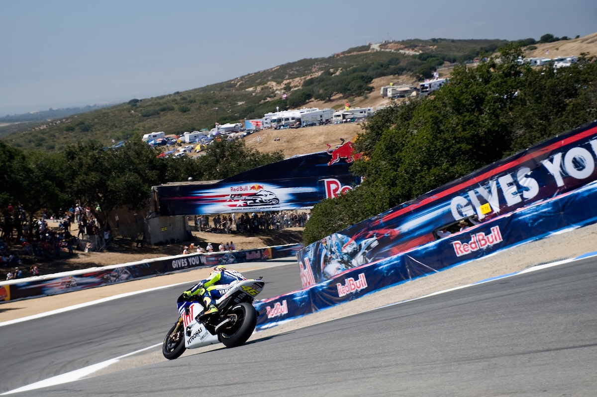 Il “cavatappi” di Laguna Seca non è per tutti