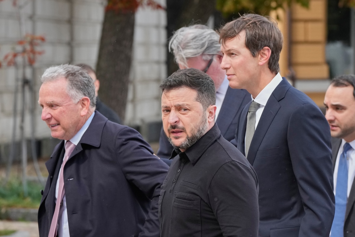 Jared Kushner e Steve Witkoff sono arrivati a Kyiv