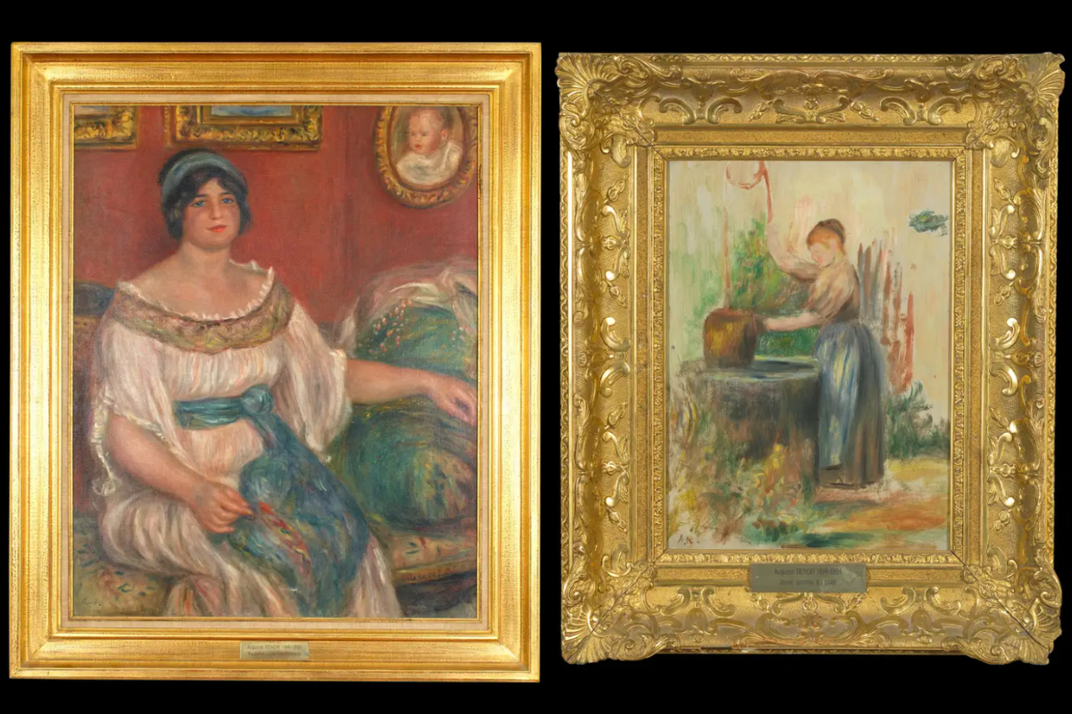 Sono stati rubati quattro quadri dal museo Renoir in Francia