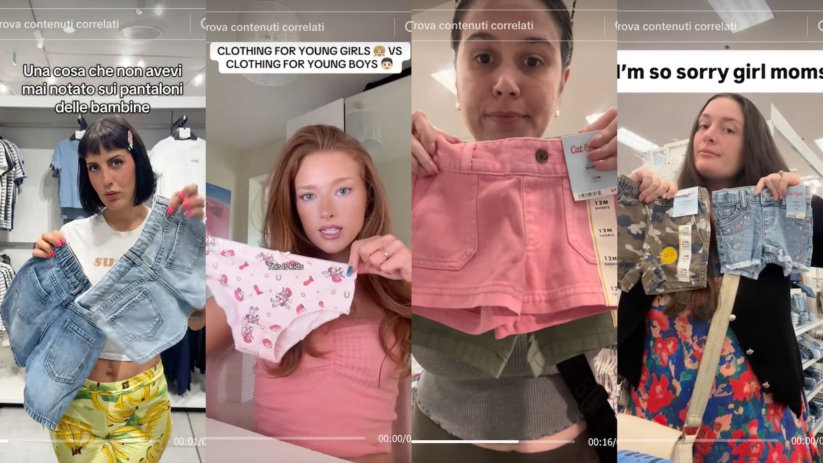 Abbiamo un problema con i vestiti per le bambine