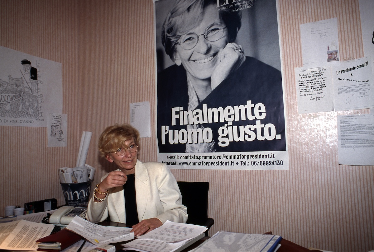 L’anomala campagna elettorale di Emma Bonino per la presidenza della Repubblica