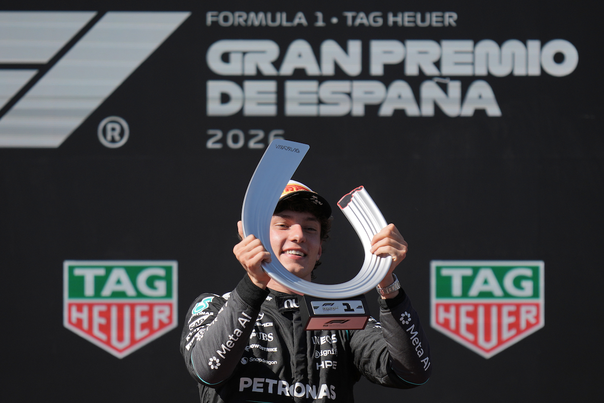 Kimi Antonelli ha vinto il Gran Premio di Spagna
